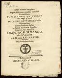Frontespizio